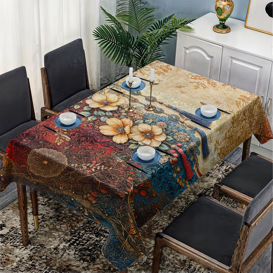 Royal Victorian Four Rectangle Tablecloth
