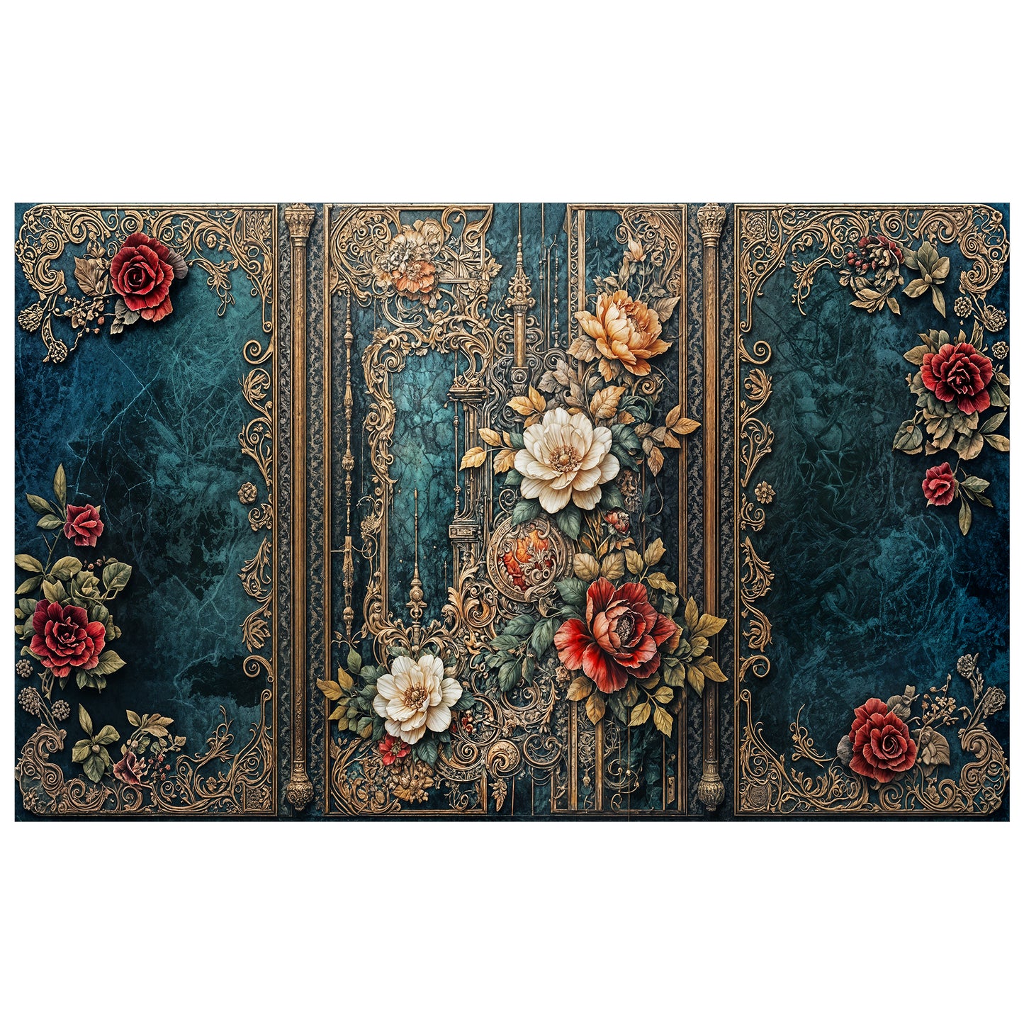Royal Victorian Two Rectangle Tablecloth