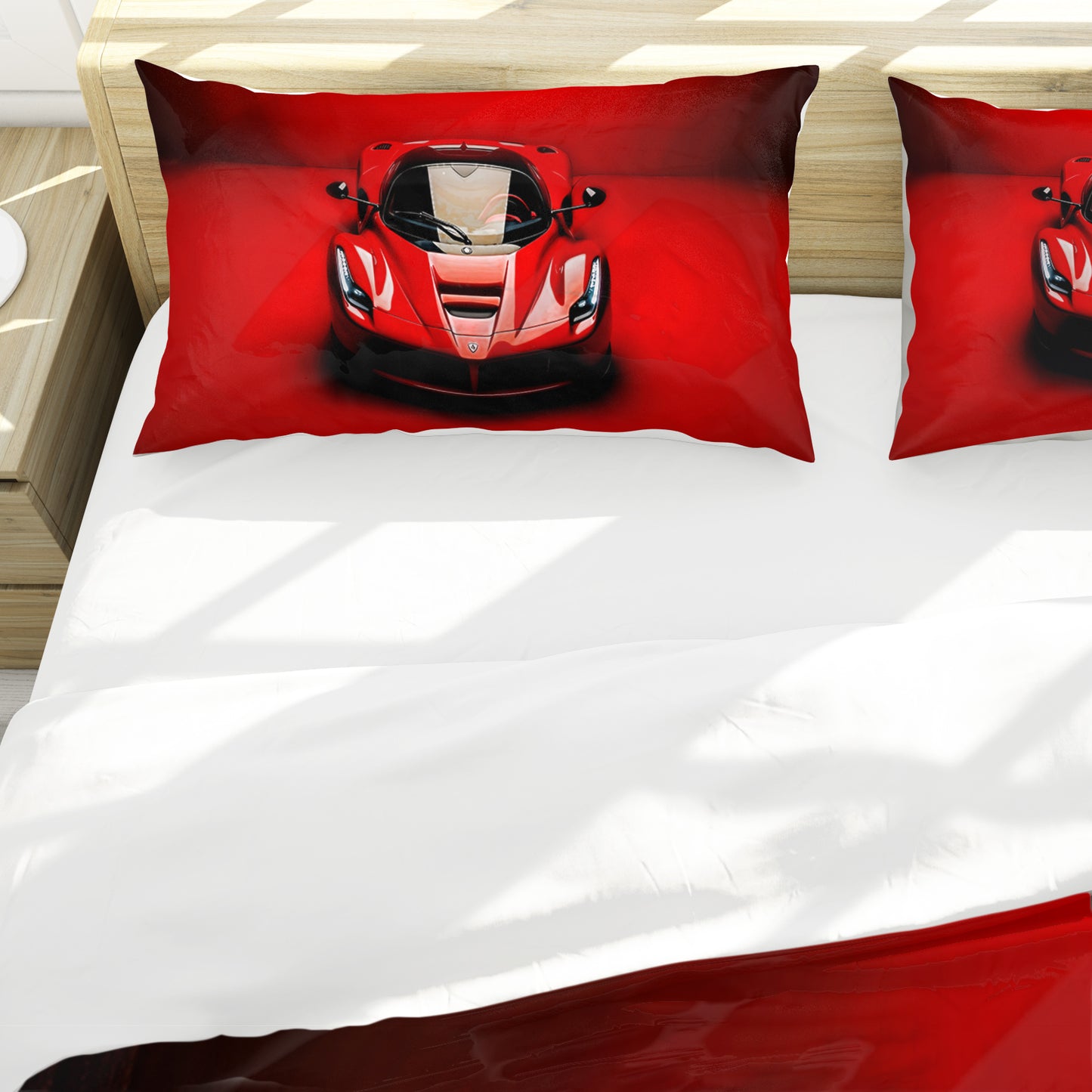 Ruby Red Car Cover Set