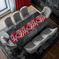 Ruby Red Geode Crystal Table Runner