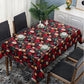 Ruby & Amber Floral Rectangle Tablecloth