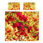 Ruby and Gold Duvet Cover Set
