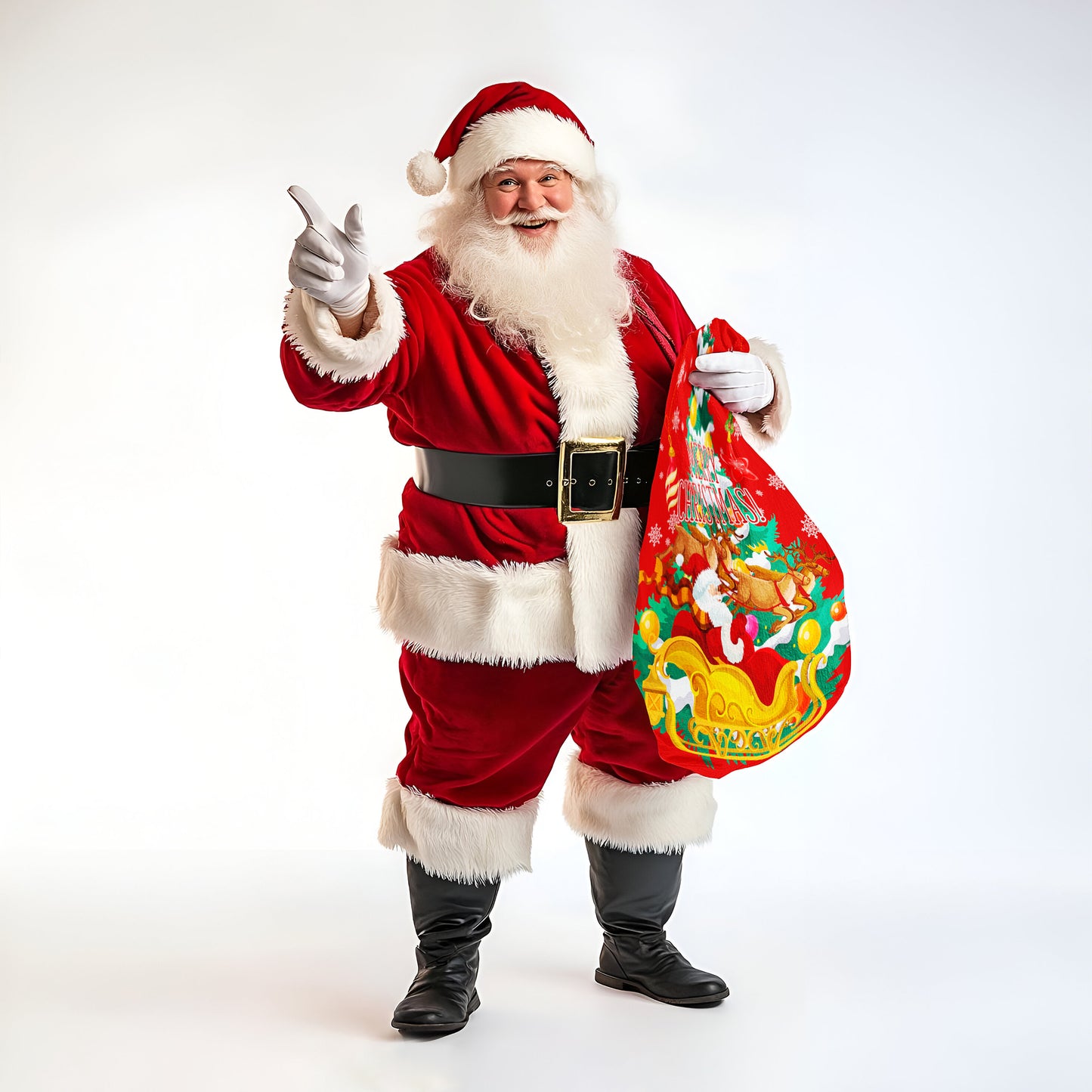 Rudolph Christmas Gift Bag (Set of 3)