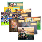 Rugby Legends Subject Savvy Book Bags Set of 9