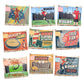 Rugby Subject Savvy Book Bags Set of 9