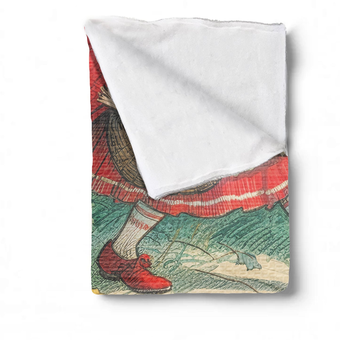 Run Little Girl Toddler Fleece Blanket