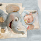 Running Baby Elephant Cot Set