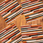 Rust Orange Brush Strokes Napkins by Wikus Schalkwyk