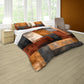 Rust & Amber Patchwork Duvet Cover Set by Wikus Schalkwyk