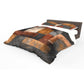 Rust & Amber Patchwork Duvet Cover Set by Wikus Schalkwyk