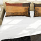 Rust & Burgundy Stripes Duvet Cover Set by Wikus Schalkwyk