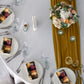 Rust & Burgundy Stripes Napkins by Wikus Schalkwyk