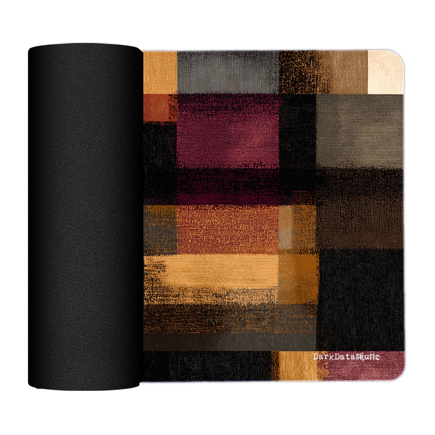 Rust & Burgundy Stripes Placemats by Wikus Schalkwyk