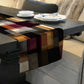 Rust & Burgundy Stripes Table Runner by Wikus Schalkwyk