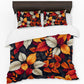 Rustic Autumn Florals Duvet Cover Set by Wikus Schalkwyk