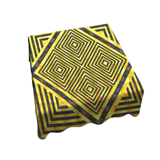 Rustic Haze Square Tablecloth