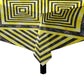 Rustic Haze Square Tablecloth