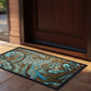 Rustic Paisley Door Mat