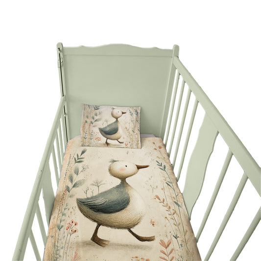 Rustic Baby Duckling Cot Set