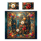 Rustic Floral Corner Duvet Cover Set