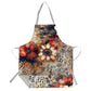Rustic Floral & Music Notes Apron by Mark van Vuuren