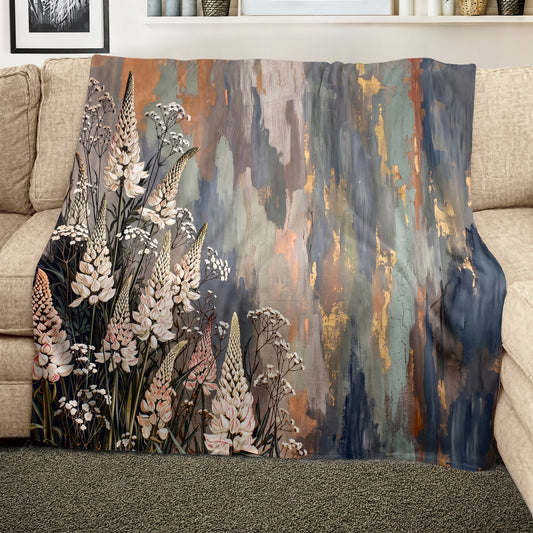 Rustic Lupines Light Weight Fleece