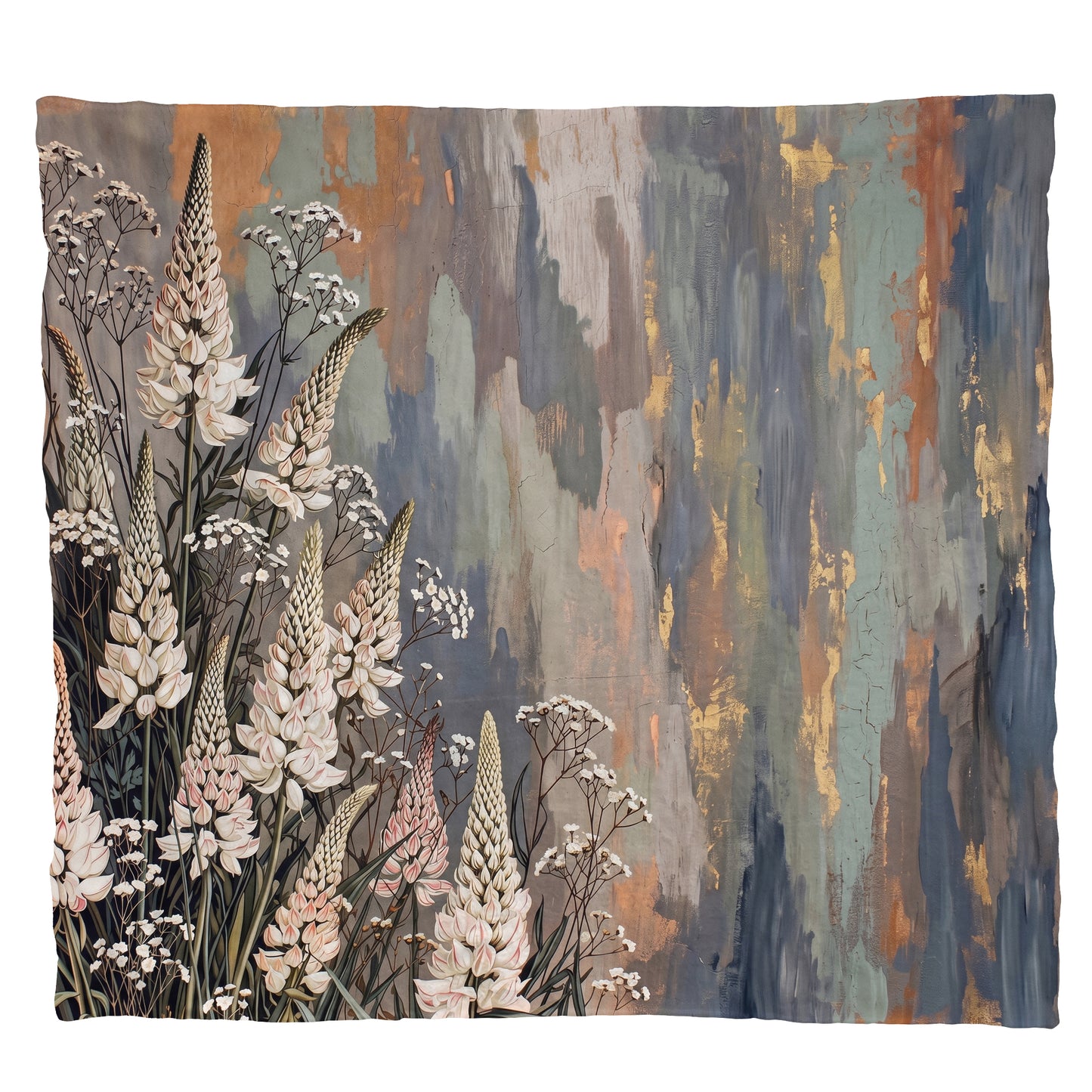 Rustic Lupines Light Weight Fleece
