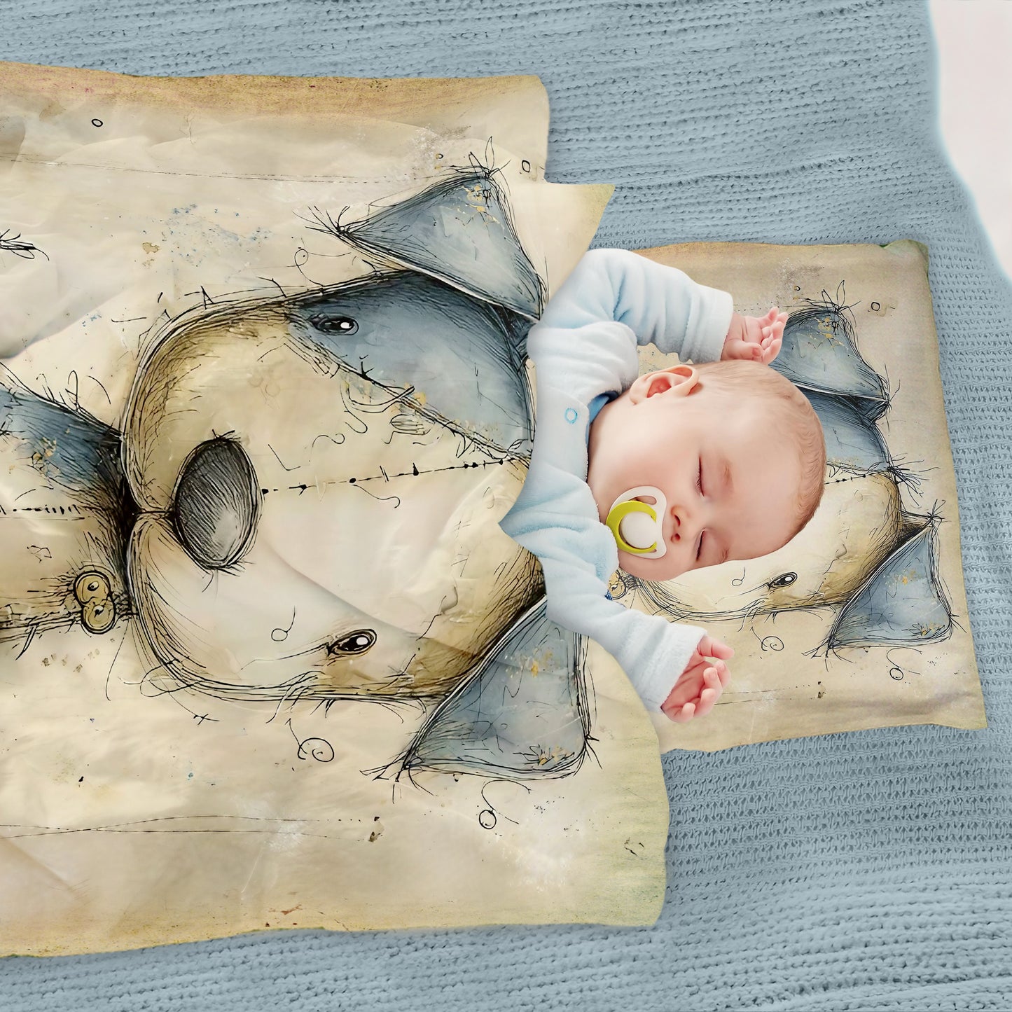 Rustic Puppy Cot Set