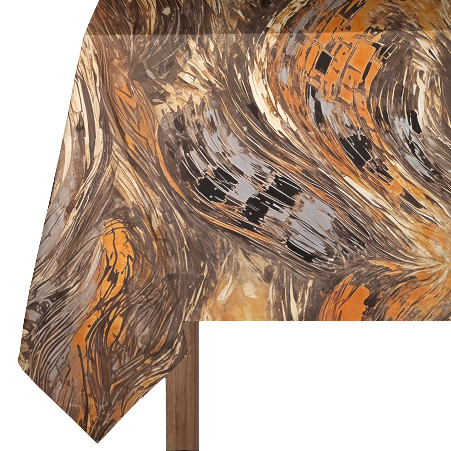 Rustig Swirls 3m Rectangle Tablecloth