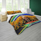 SA Springbok Cape Marigolds Duvet Cover Set
