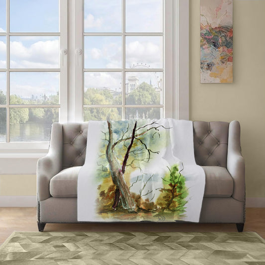 SPECIAL: Beautiful Barren Lands Light Weight Fleece Blanket by Wikus Hattingh
