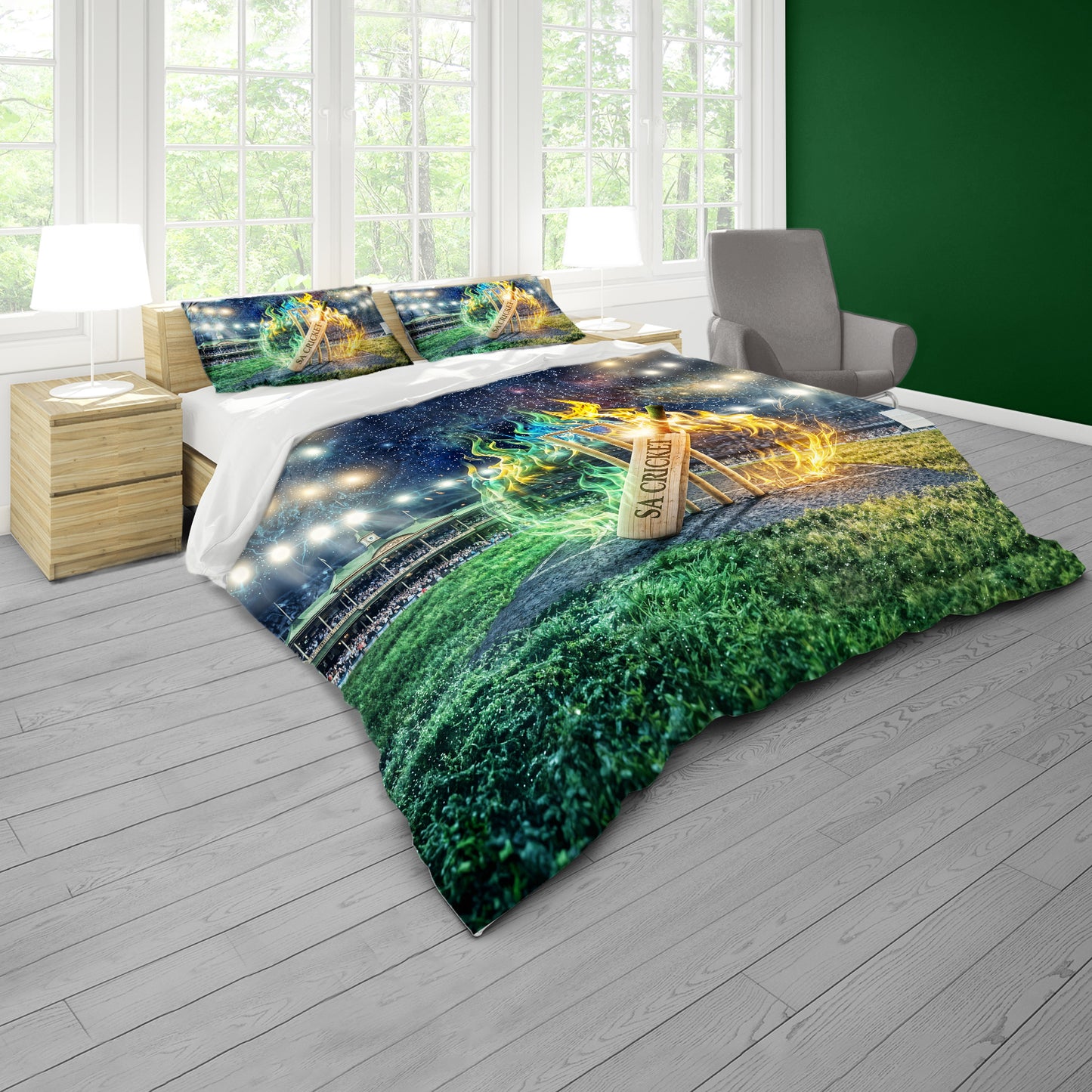 Sa Cricket Duvet Cover Set