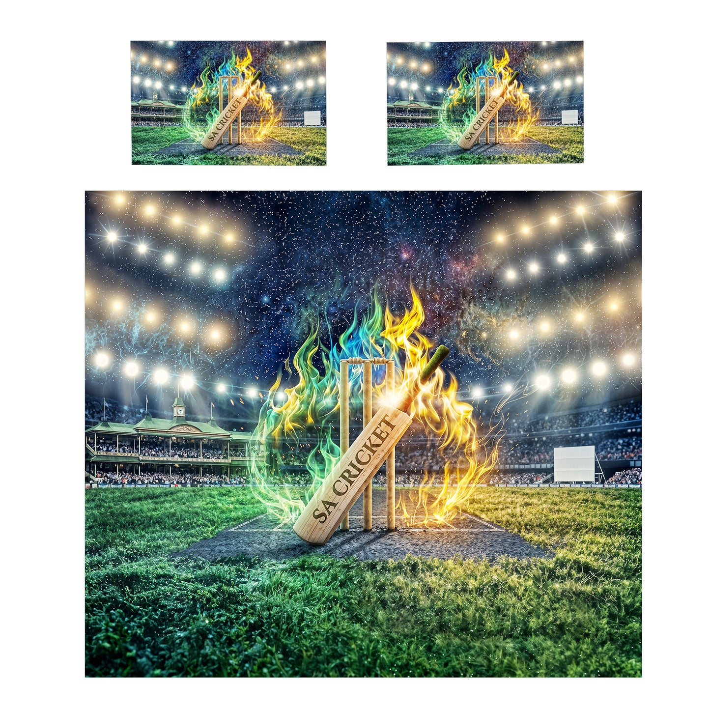 Sa Cricket Duvet Cover Set