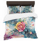 Sacred Geometry Rose Duvet Cover Set