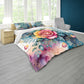 Sacred Geometry Rose Duvet Cover Set
