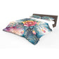 Sacred Geometry Rose Duvet Cover Set