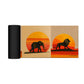 Safari Animals Desk Pad by Wikus Schalkwyk