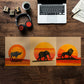 Safari Animals Desk Pad by Wikus Schalkwyk