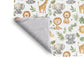 Safari Animals Baby Fleece  Blanket