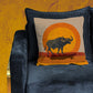 Safari Buffalo Luxury Scatter by Wikus Schalkwyk