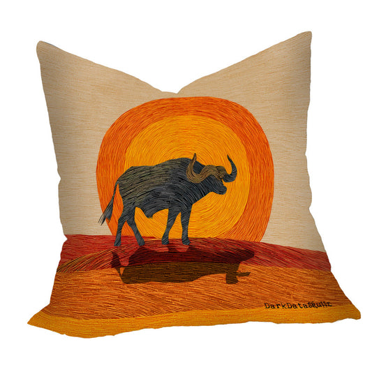 Safari Buffalo Luxury Scatter by Wikus Schalkwyk