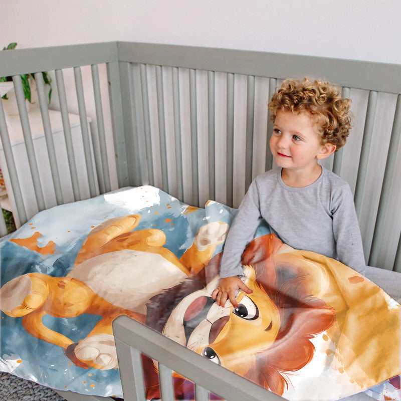 Safari Lion Cot Set by Wikus Schalkwyk