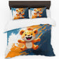Safari Lion Cub Duvet Cover Set by Wikus Schalkwyk