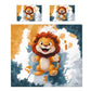 Safari Lion Duvet Cover Set by Wikus Schalkwyk