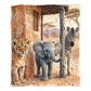 Safari Friends Baby Fleece Blanket