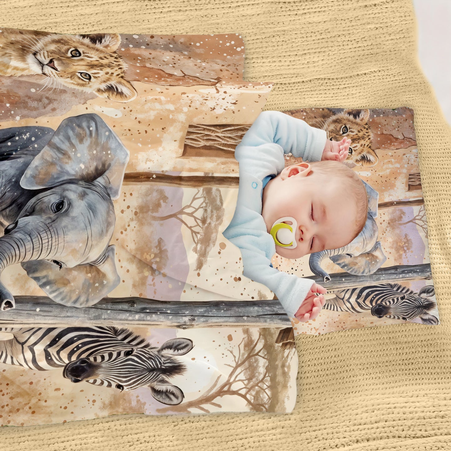 Safari Friends Cot Set