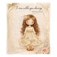 Safe Girl Toddler Fleece Blanket