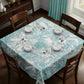 Sage Floral Square Tablecloth