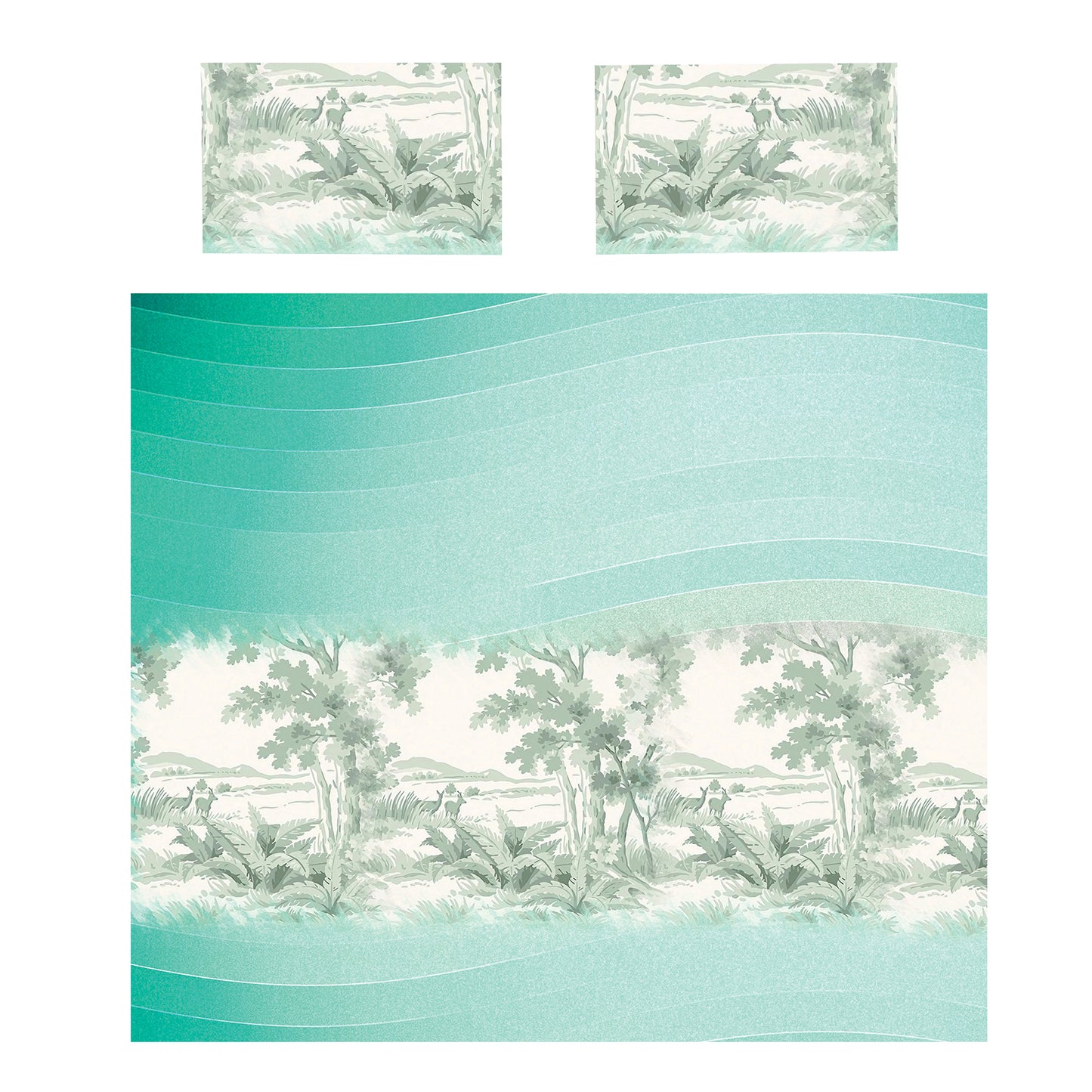 Sage Forest Duvet Cover Set