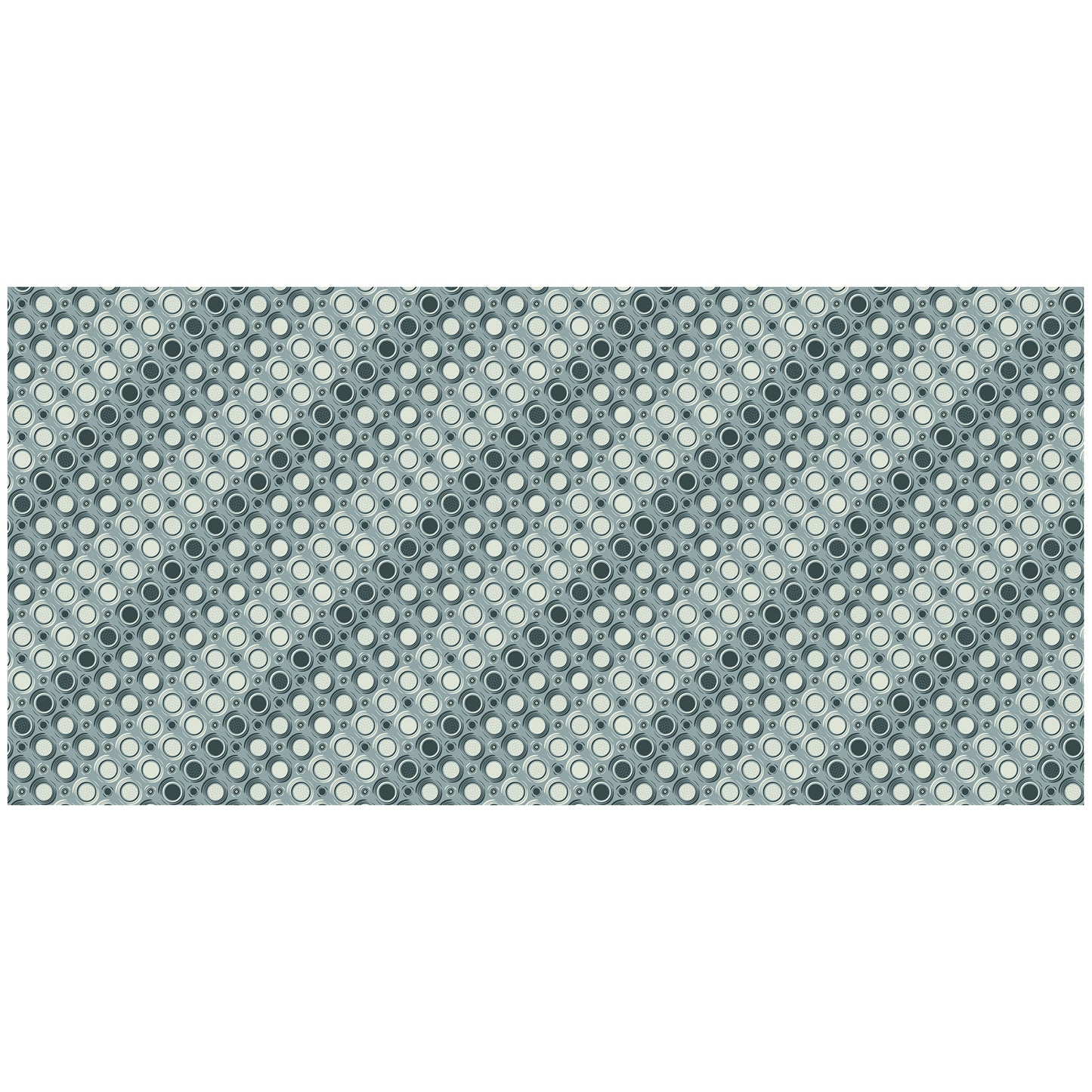 SageGreen Circles 3m Rectangle Tablecloth